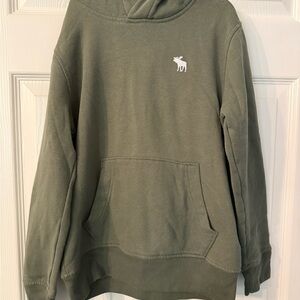 Abercrombie Kids Olive Hoodie Sweatshirt